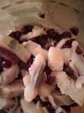 Herring with cranberries
