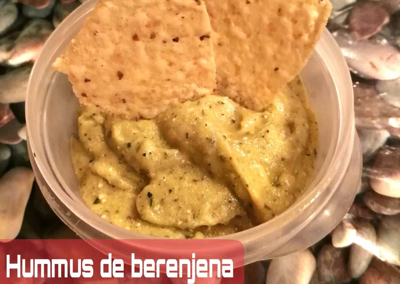Hummus de Berenjena (sin gluten, sin lactosa, sin huevo, vegano, FODMAP)