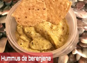 Foto principal de Hummus de Berenjena (sin gluten, sin lactosa, sin huevo, vegano, FODMAP)