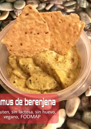 Una foto de Hummus de Berenjena (sin gluten, sin lactosa, sin huevo, vegano, FODMAP)