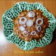 White beans sabzi