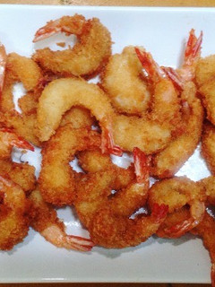 Foto resep Ebi furai (udang goreng tepung roti)