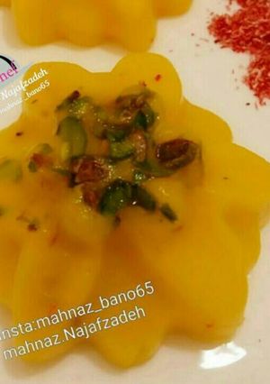عکسی از دستور شله زرد قالبی مجلسی