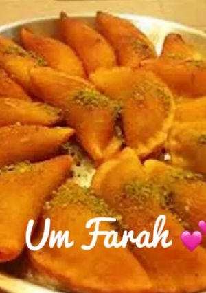 صورة لوصفة قطايف مقلية