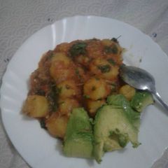 A picture of Stewed bananas(matoke).