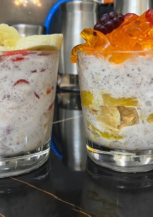 عکسی از دستور بستنی ميوه ای