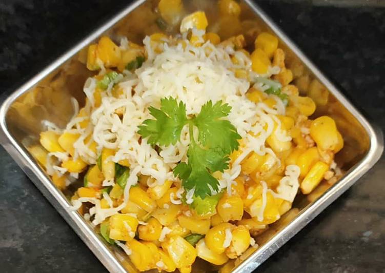 Recipe of Perfect Masala corn