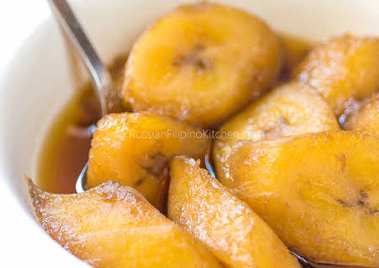 Simple Way to Make Quick Sweetened Plantain Banana