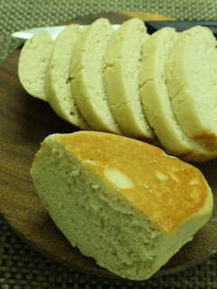 A picture of Amish White Bread in a pressure cooker.