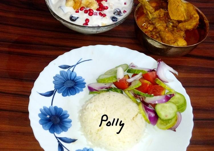 Things You Can Do To Rice chicken curry fruit raita