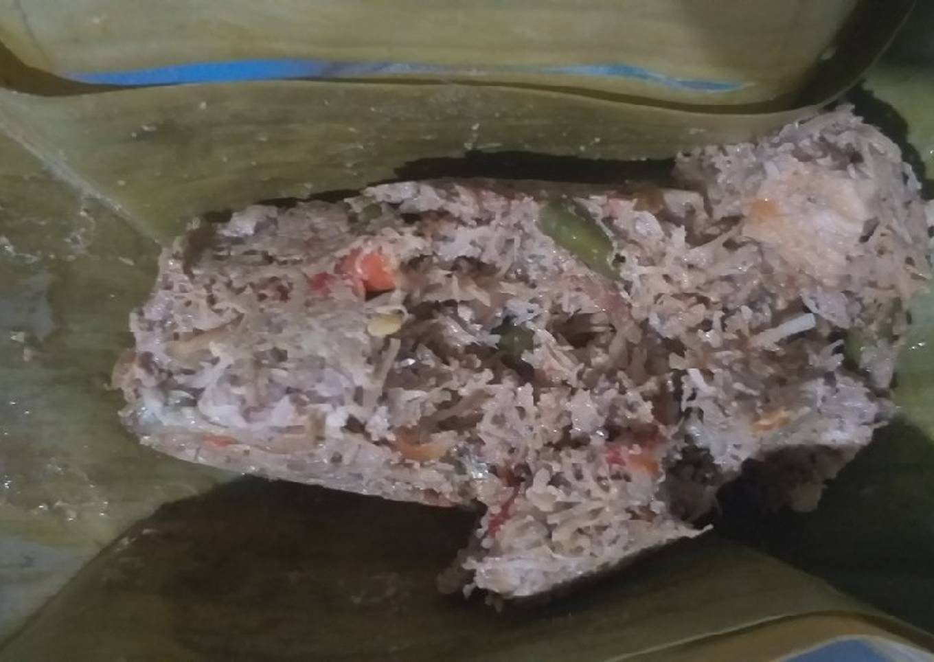 Botok tempe tahu teri pedess