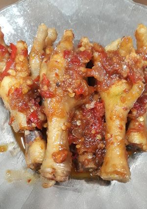 Foto resep Ceker Pedas Manis