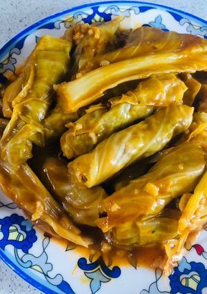 صورة لوصفة ملفوف بالبندورة