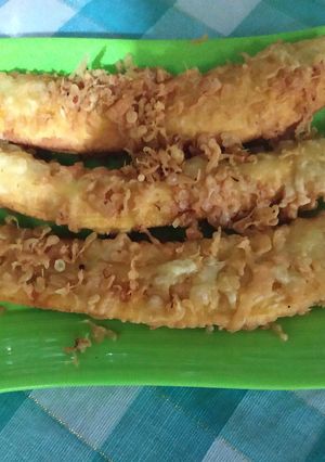 Foto resep Pisang tanduk krispi...😍