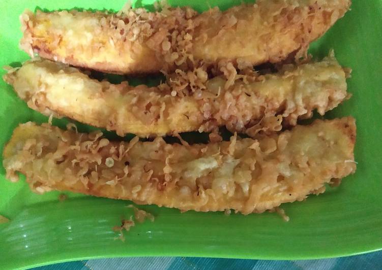 Pisang tanduk krispi...😍