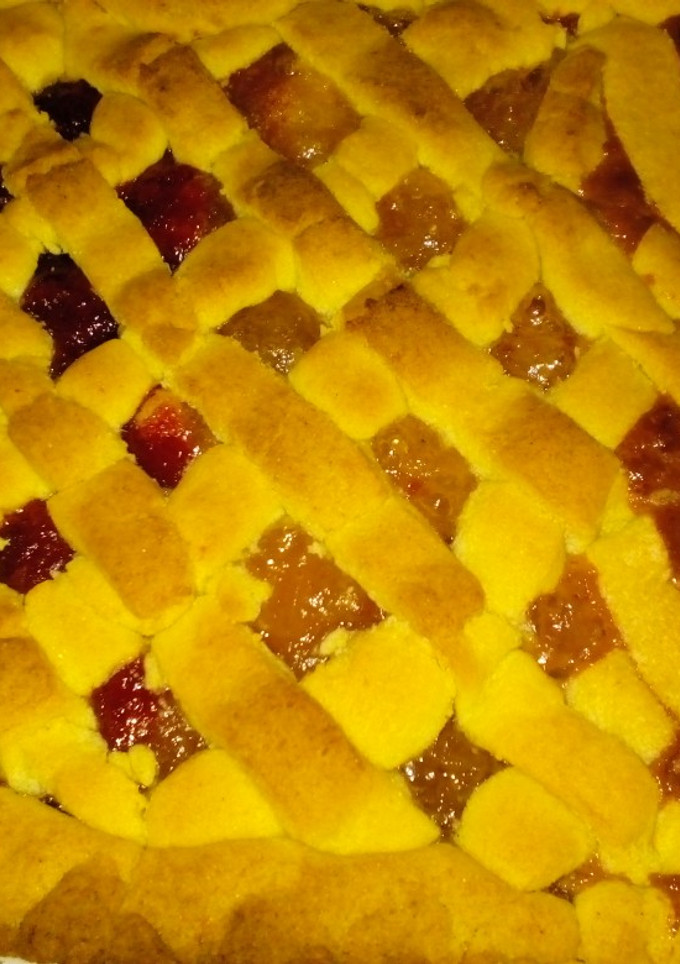 Una foto de Pasta frola triple sabor