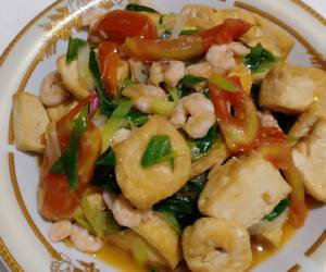 Resep Mudah Tumis tahu udang Ala Warung