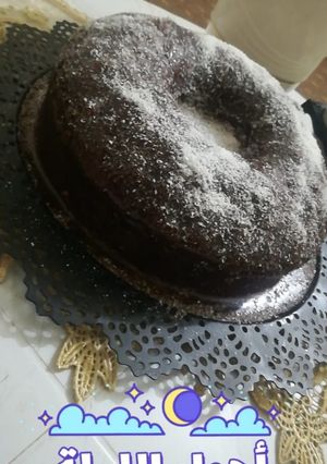 صورة لوصفة كيكة الشوكولا