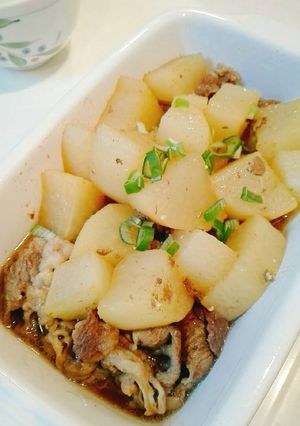 Foto resep Semur Lobak Sapi ala Jepang