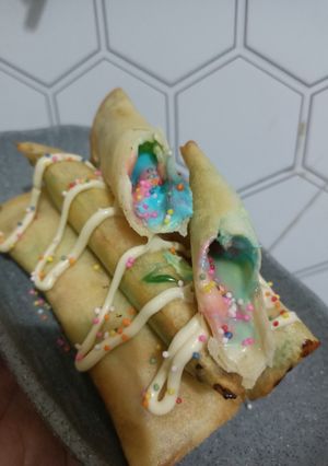 Foto resep Spring Roll Marshmallow