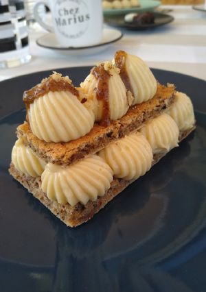Une photo de Gâteau noix de pécan sirop d erable