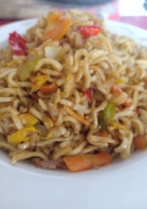 Foto resep Mie Telur Ayam Tumis Sederhana