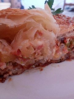 Una foto de Strudel a la española