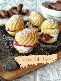 Gambar Cream Puff Kurma #kurma