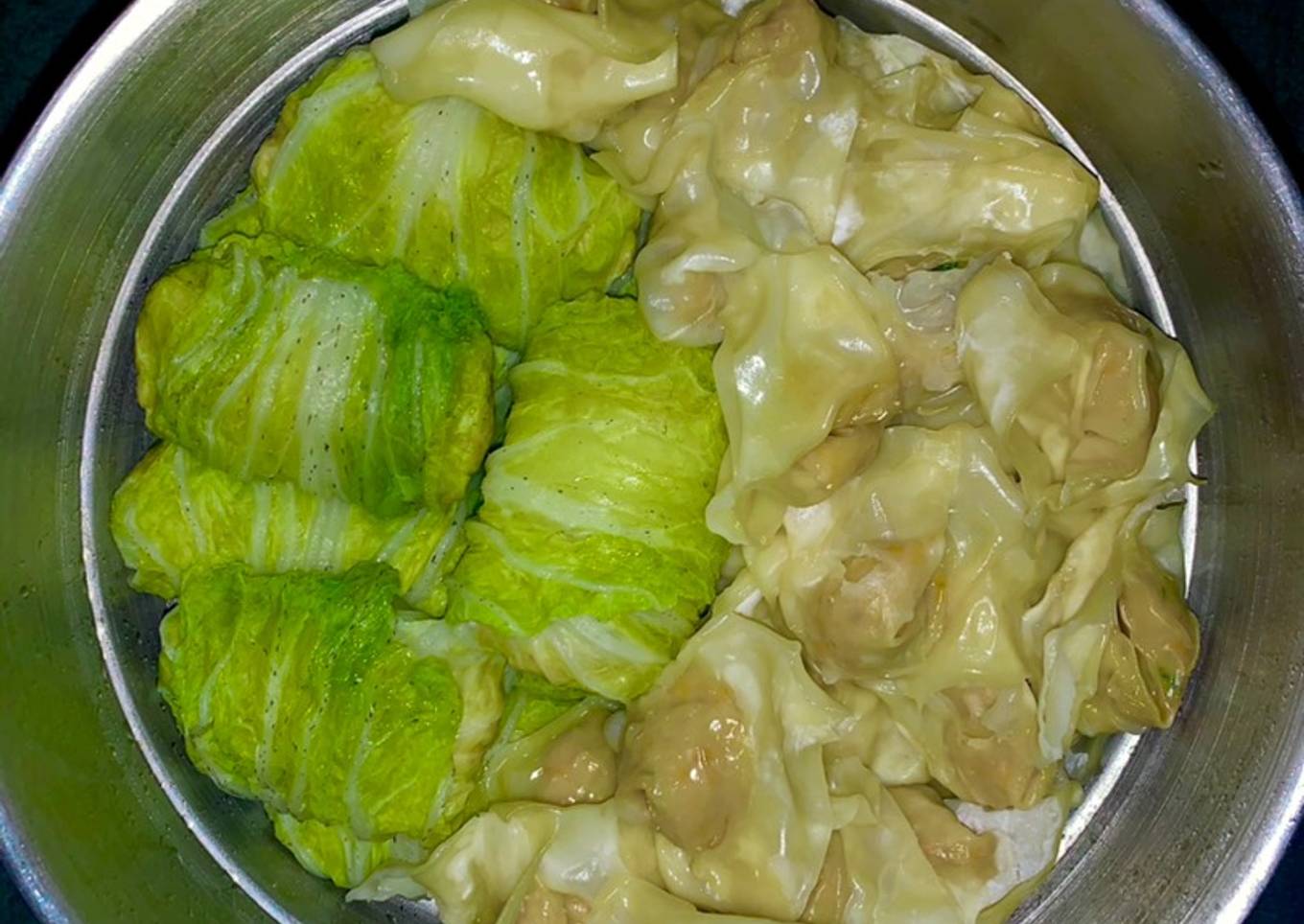 Dimsum sawi putih x pangsit