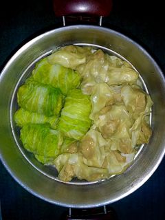 Foto resep Dimsum sawi putih x pangsit