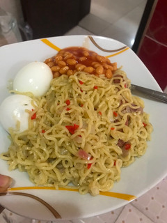 A picture of Noodles.