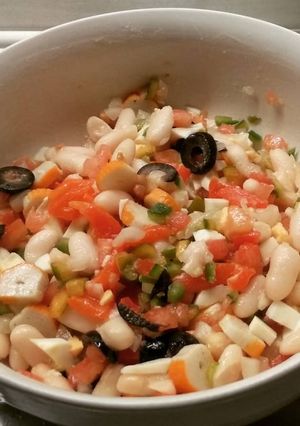 Foto principal de Ensalada fresca de alubias