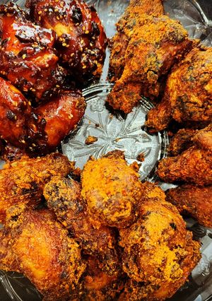 A picture of 3 Street Food Style Korean Fried Wings.