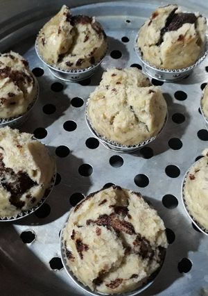 Foto resep Bolu pisang kukus mekar #eggless
