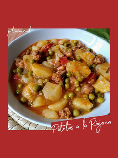 Una foto de Patatas a la riojana