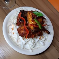 A picture of Spicy grilled fish fillet.
