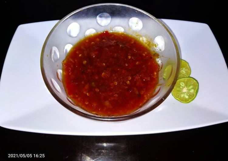 Resep Mudah Sambal tomat goreng Enak dan Sehat
