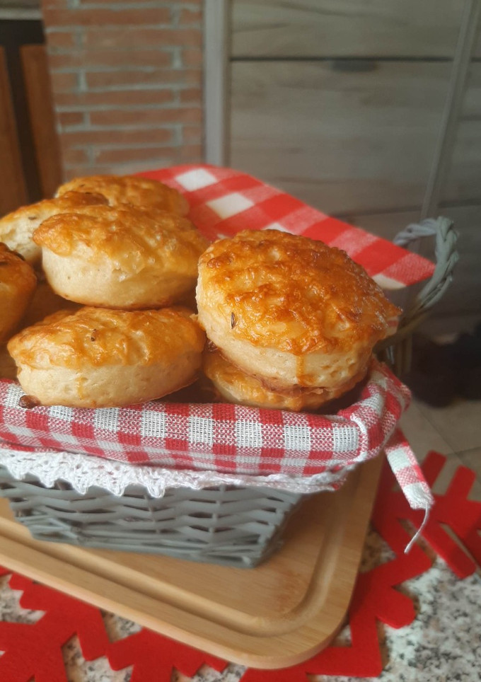 Sajtos pogácsa. recept fotója