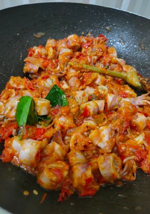 Foto resep Sambal Cumi Asin