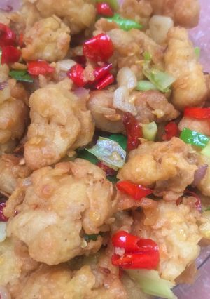 Foto resep Ayam butter cabe garam