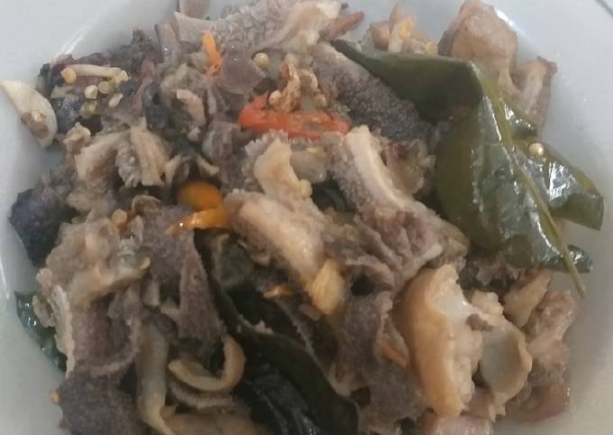 Cara Gampang Menyiapkan Babat Iso Gongso Teriyaki Sederhana No Bau Dan Empuk Anti Gagal