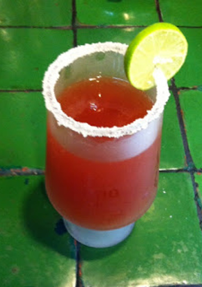 Una foto de Michelada