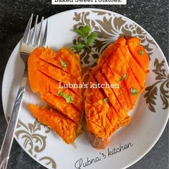 A picture of Baked Sweet Potatoes:.
