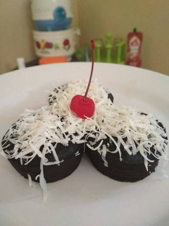 Foto resep Brownies kukus Oreo