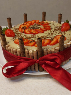 عکسی از دستور 🍰کیک یخچالی🍰