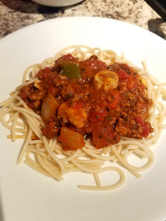 A picture of Loaded Veggie Spaghetti.
