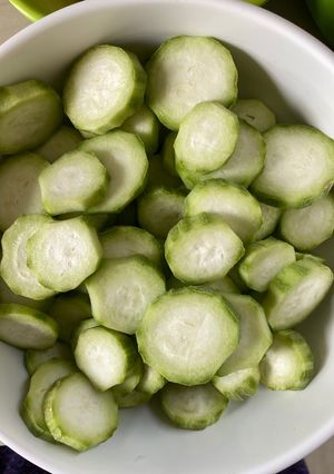 A picture of Sauteed Spounge Gourd.