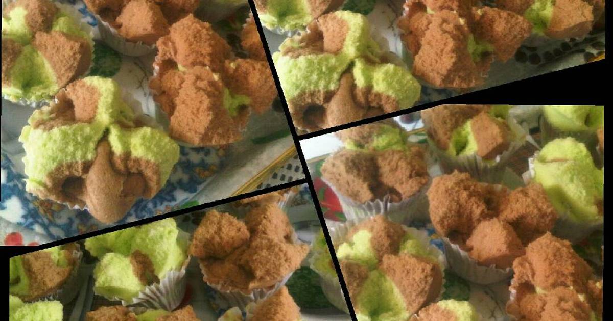 Resep Bolu Kukus Mekar Pandan Moca oleh Dina Khairina ...