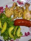Pollo a la mostaza