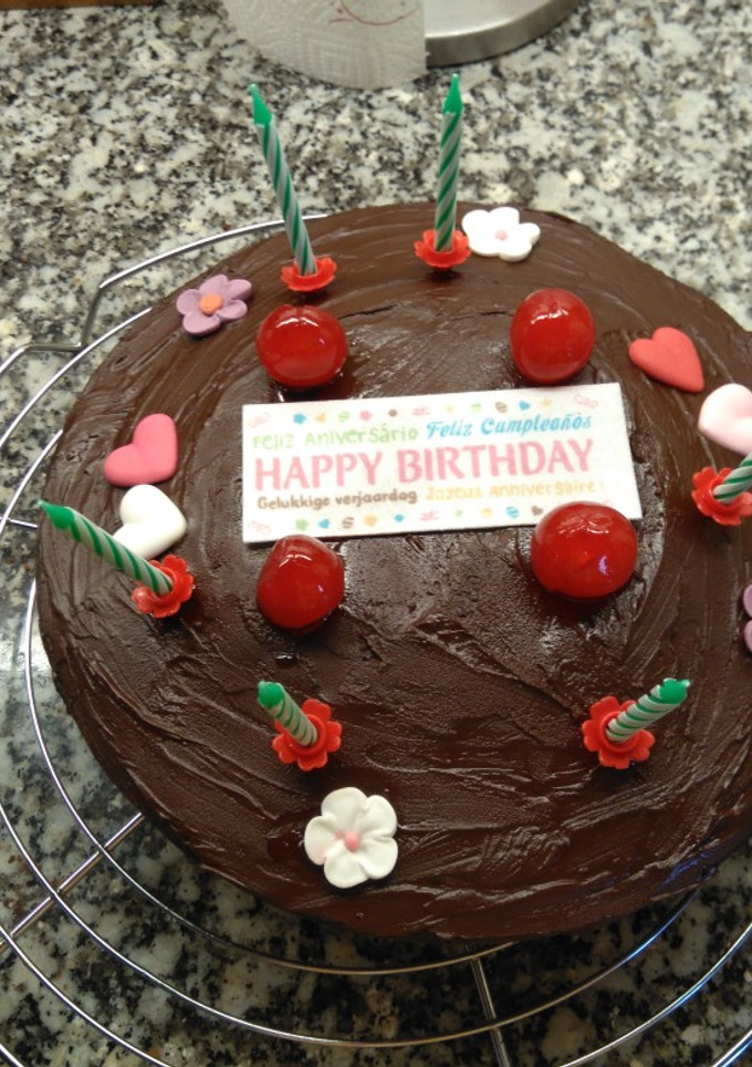 Una foto de Pastel de cumpleaños 🍰 🍰